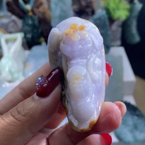 【闪购商品】颈饰未镶嵌翡翠象