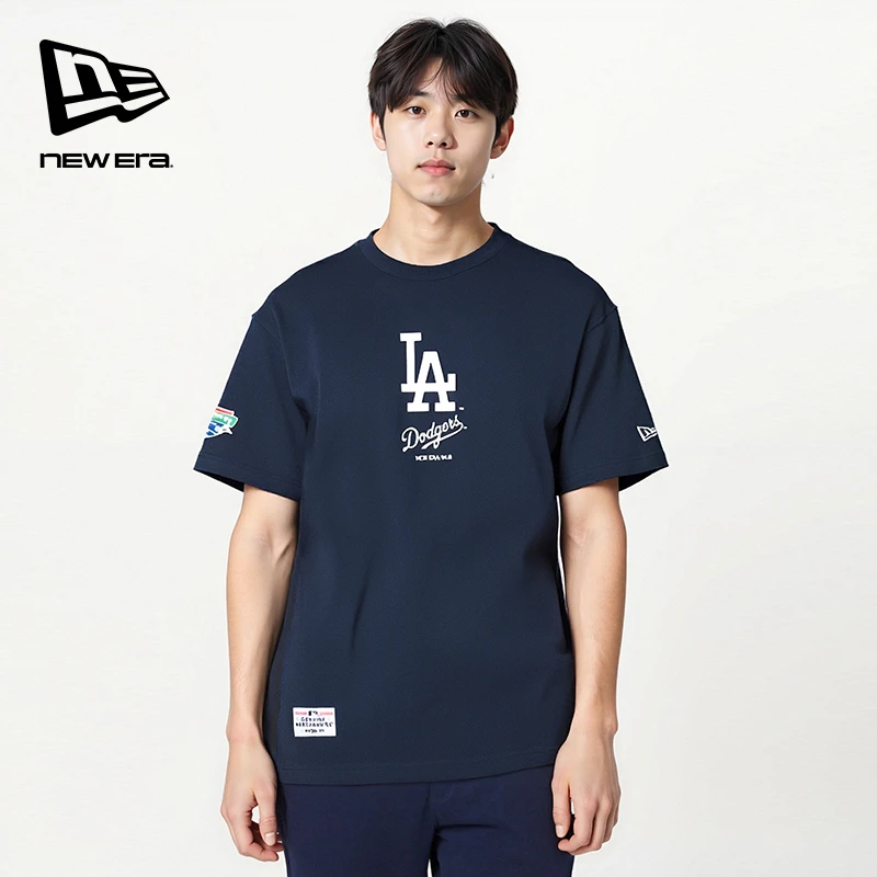 New Era纽亦华新款MLB系列66号公路纪念款T恤户外运动美式短袖