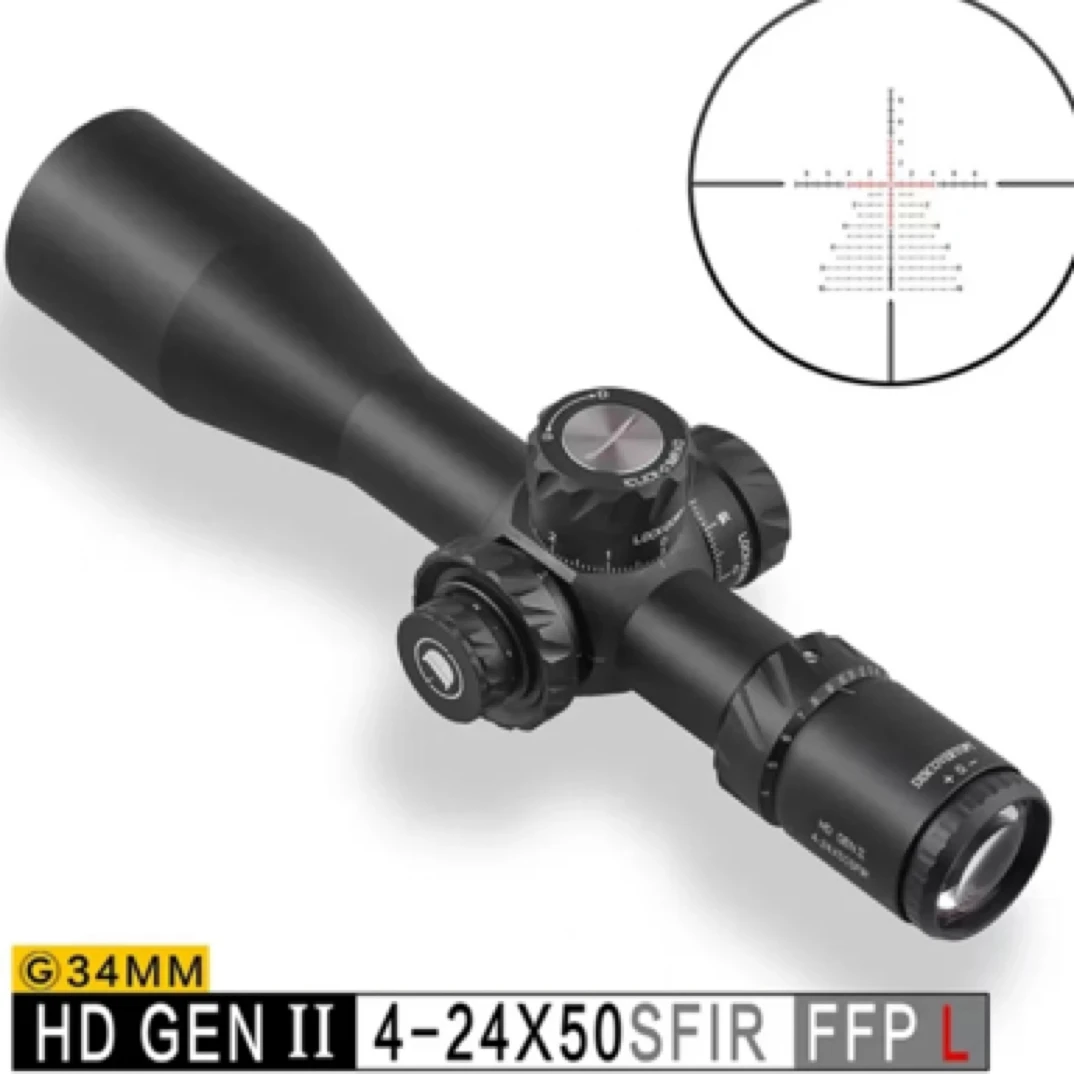 发现者2024款发现者HD GENⅡ 4-24X50SFIR前置高清高抗震望远镜