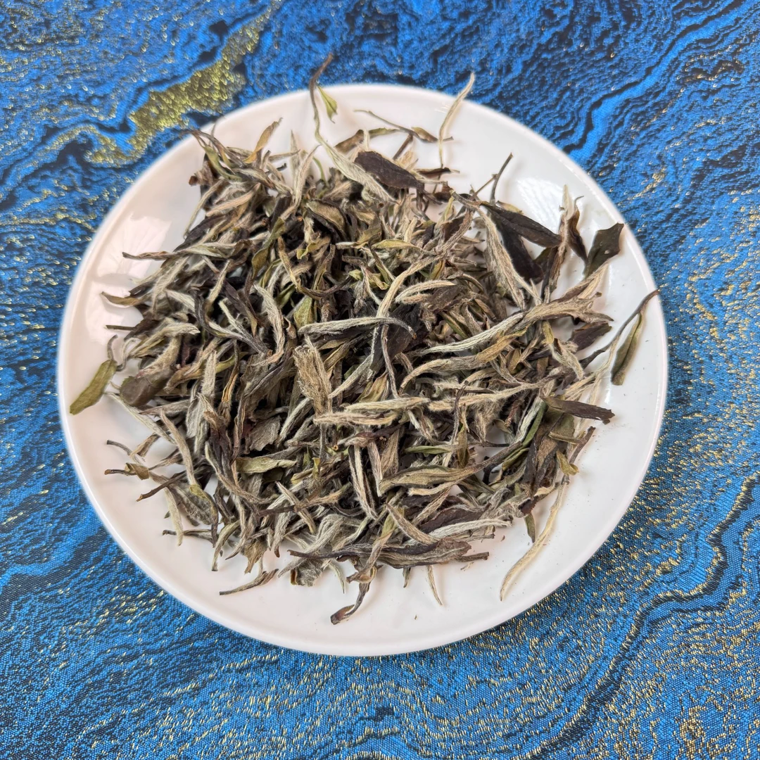 （嫁妆茶）2018年特级白牡丹正宗福鼎白茶普照山高山蜜韵散茶