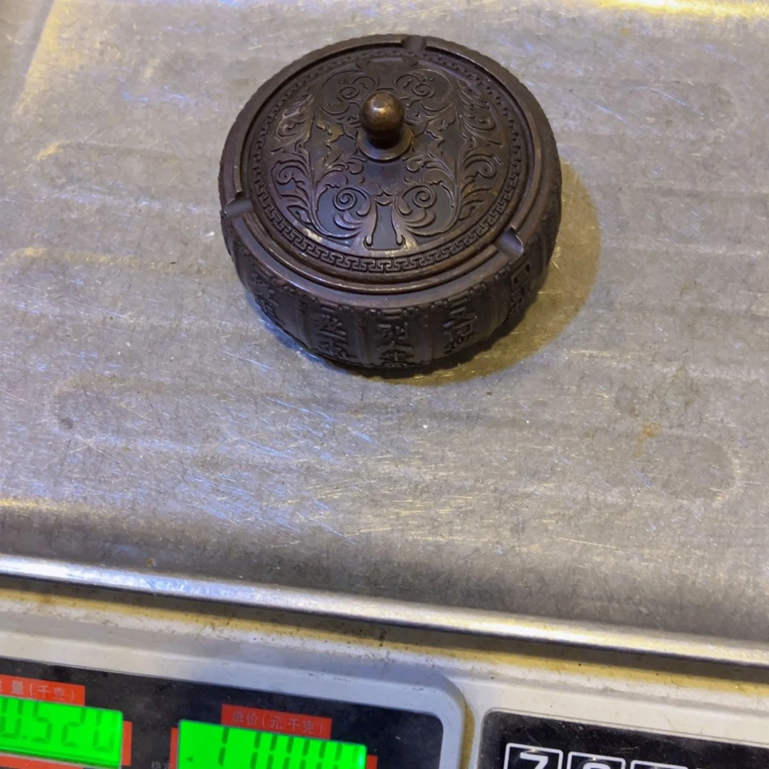 j***n黄铜摆件，文房摆件