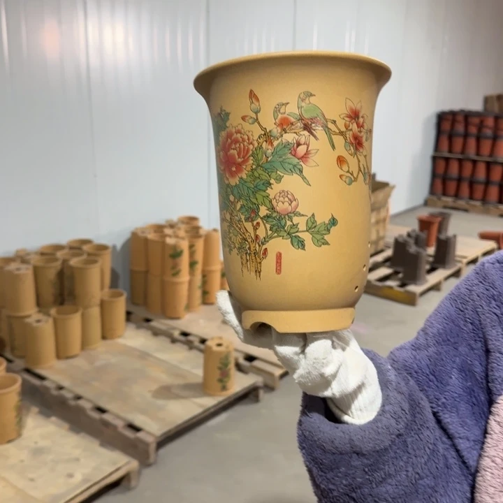 花盆紫砂破损补发