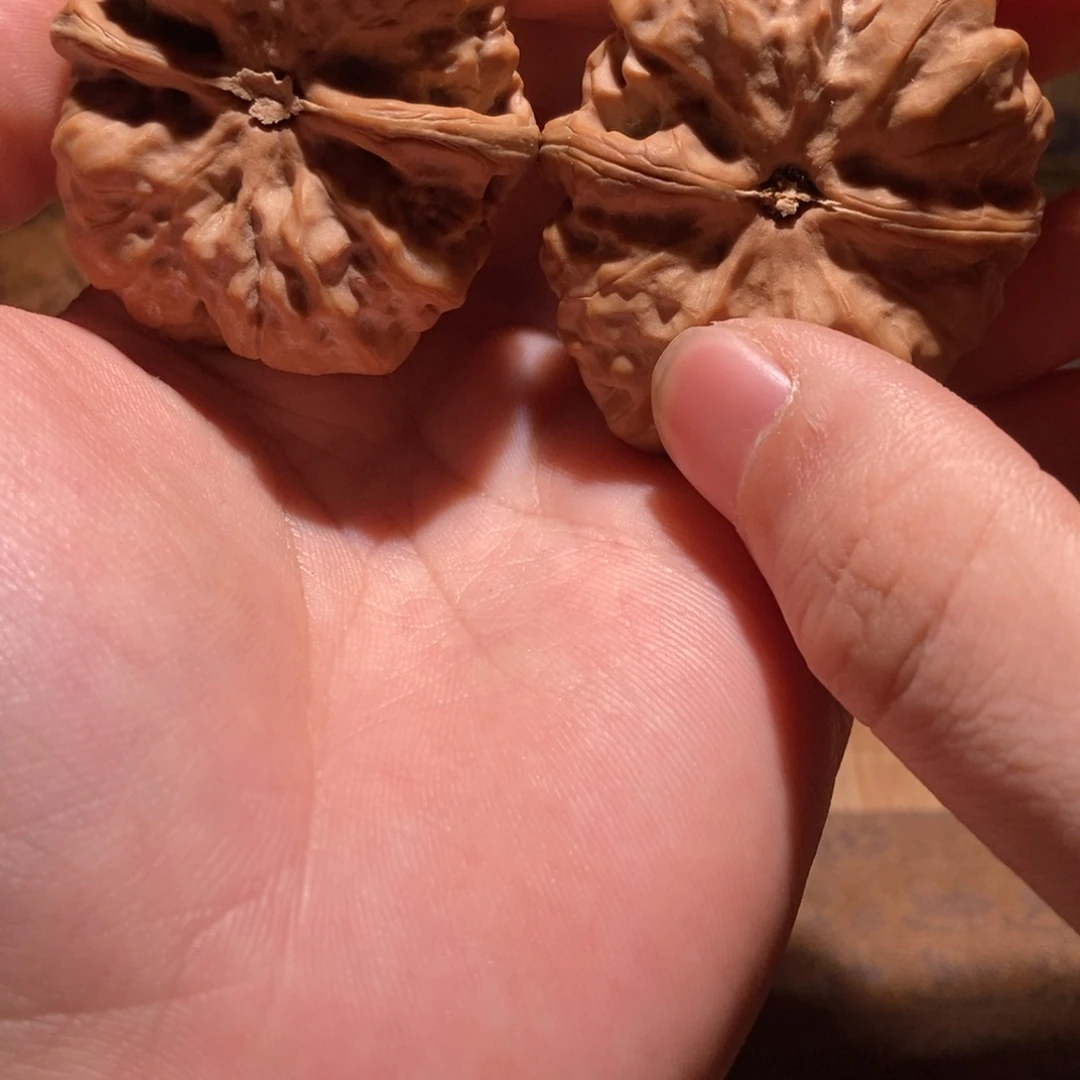 胡***下文玩核桃吊坠蛤蟆头D29