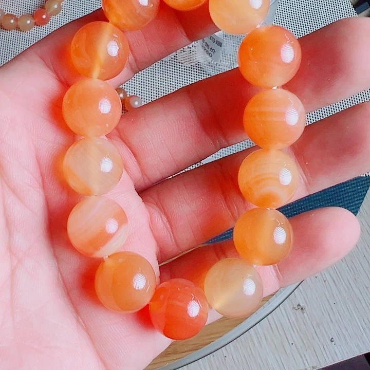 七***华未镶嵌手链玛瑙/玉髓