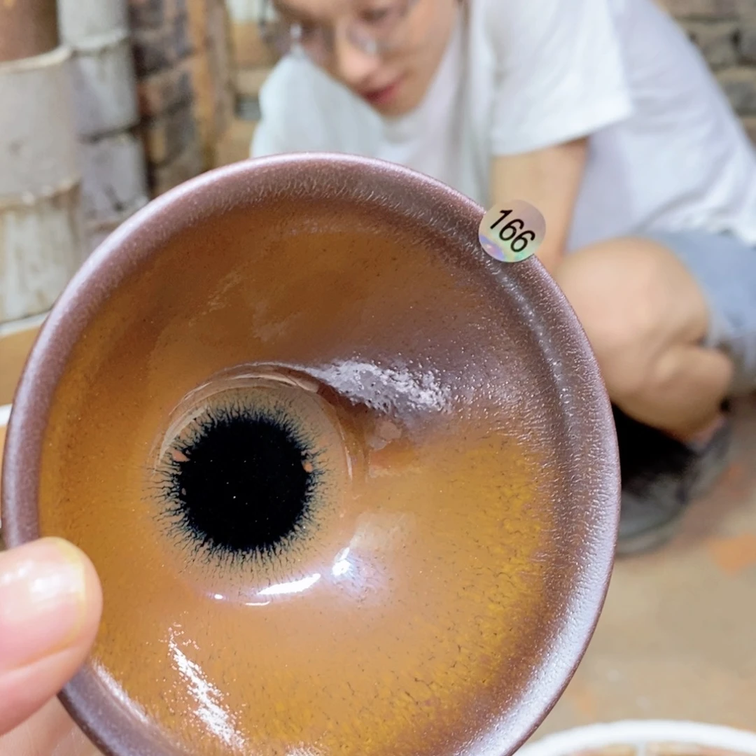 茶盏建盏主人杯漂亮166