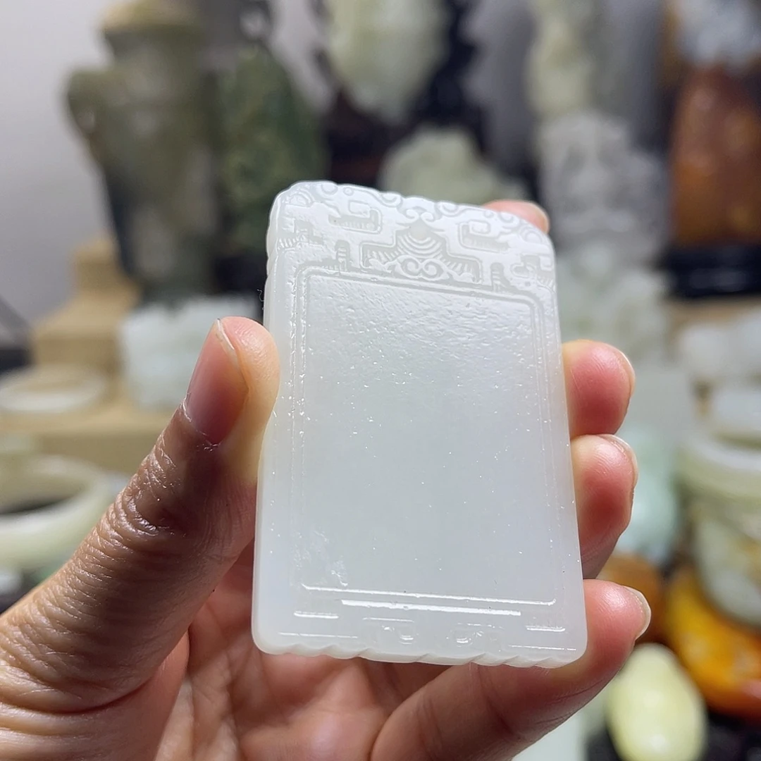 和田玉（糖玉）未镶嵌挂件