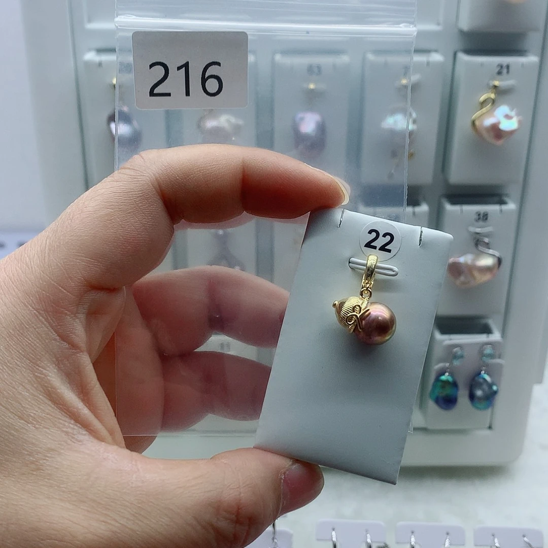 吊坠(不含链)合金淡水珍珠