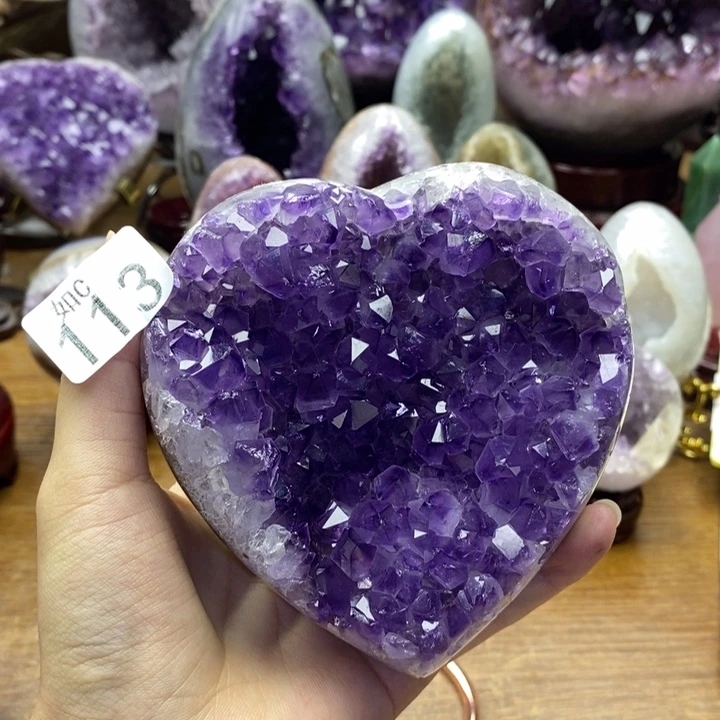 【闪购商品】未镶嵌大型摆件（非配饰）紫晶