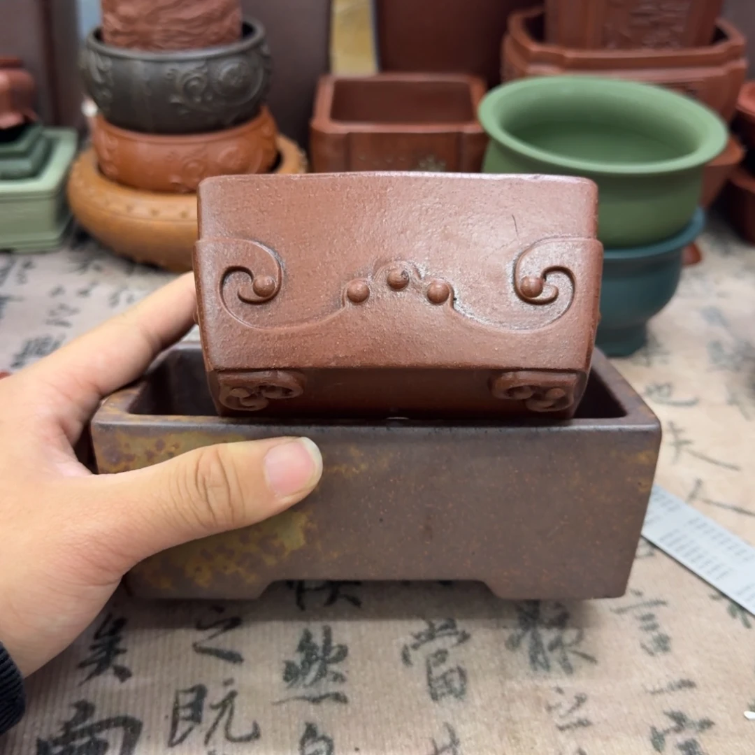 紫砂花盆宜兴紫砂瑕疵福利