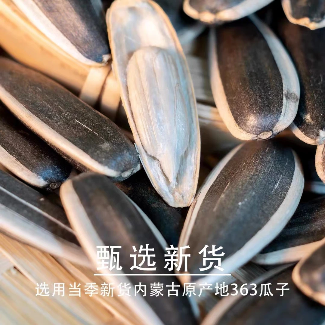 康昂内蒙古风味葵花籽中颗粒新货生瓜子蒙古瓜子葵花炒瓜子年货