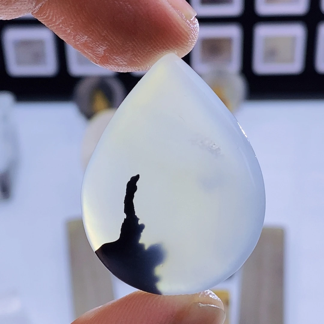 玛瑙/玉髓未镶嵌吊坠(不含链)53