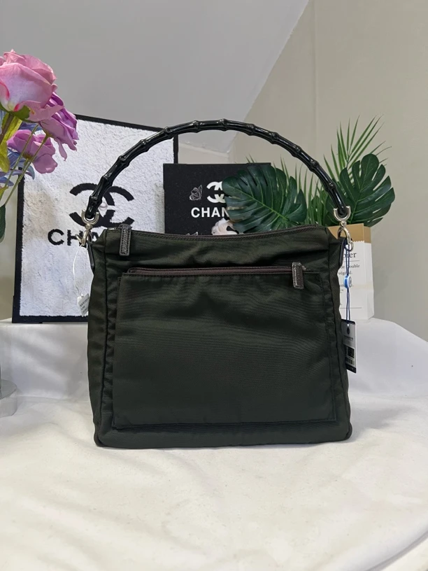 95新 GUCCI/古驰 兔兔奢G专属/古驰竹节单肩包/230206033-9