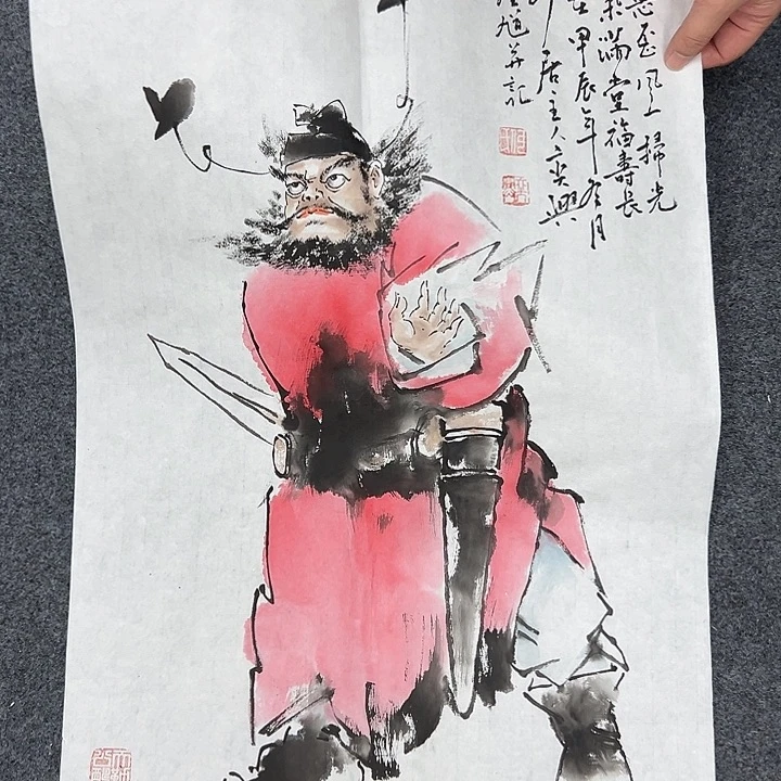 国画国画作品宣纸纯手绘
