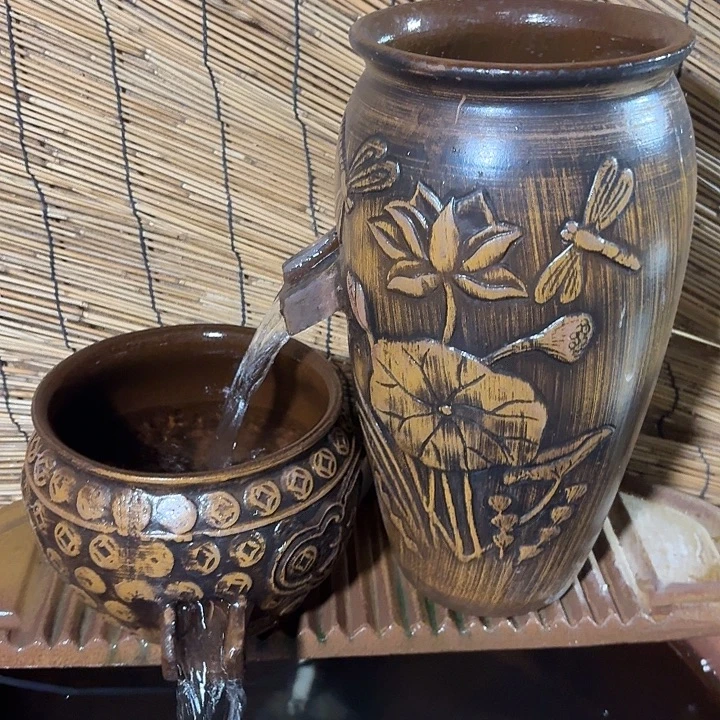 粗陶口径19/39，20/16➕15W水泵➕水管