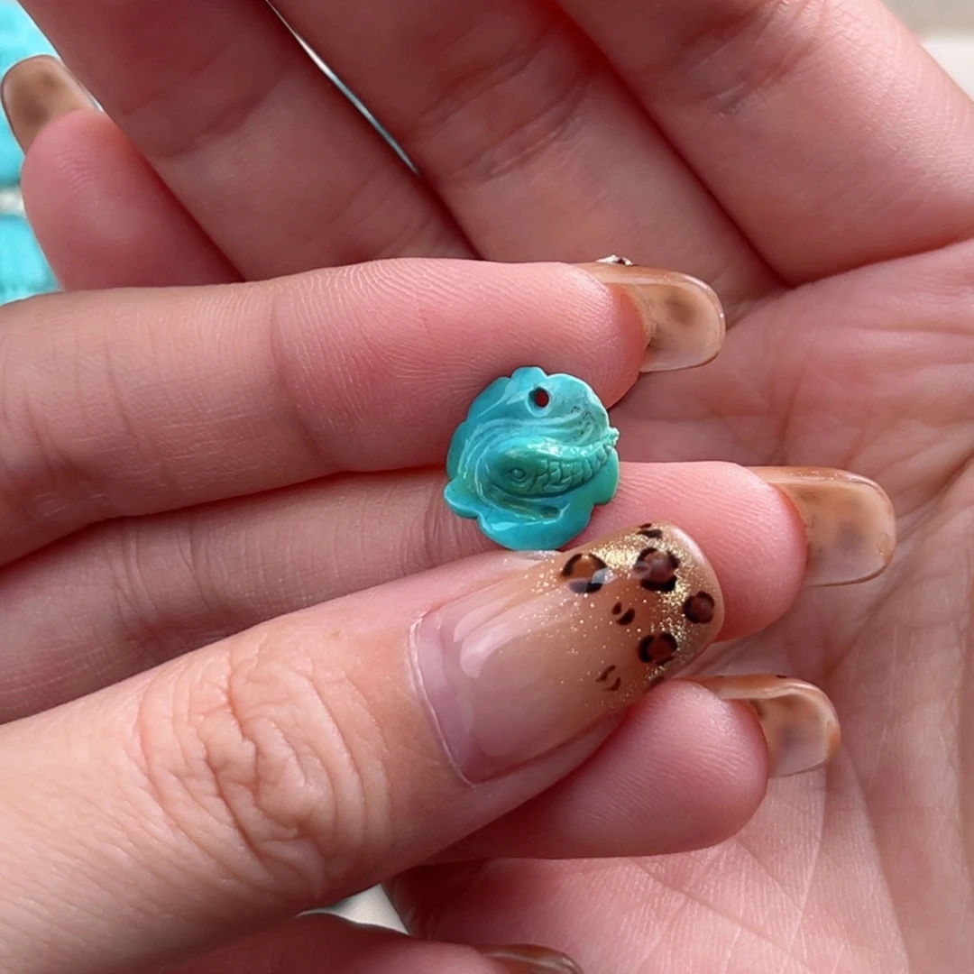 绿松石未镶嵌配饰