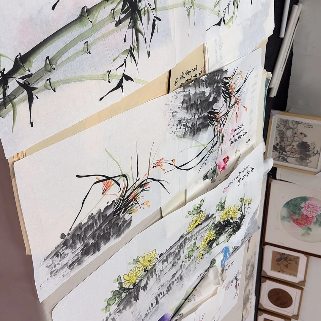 国画国画作品花鸟作品