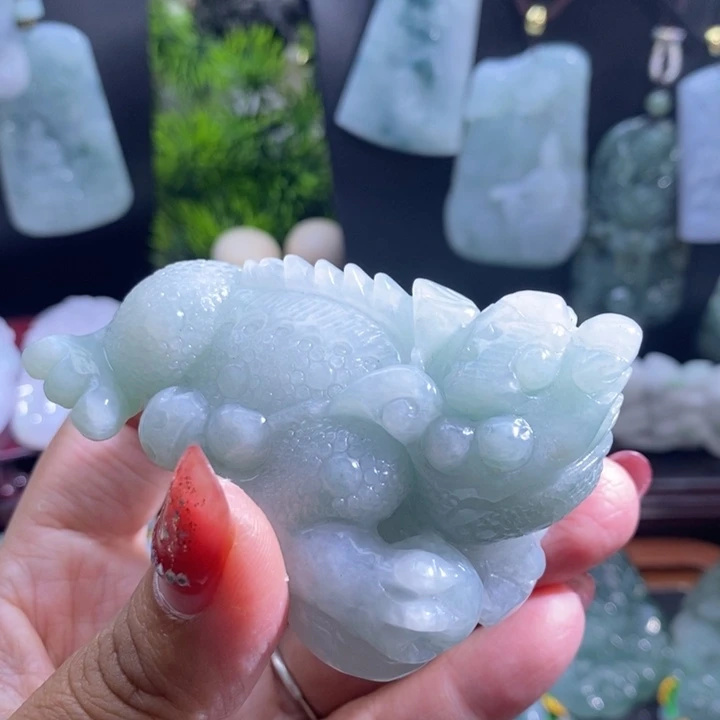 【闪购商品】颈饰未镶嵌翡翠金蟾