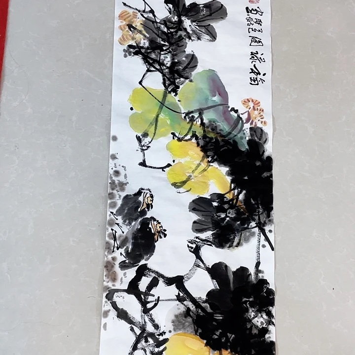 国画张圣敏先生纯手绘作品