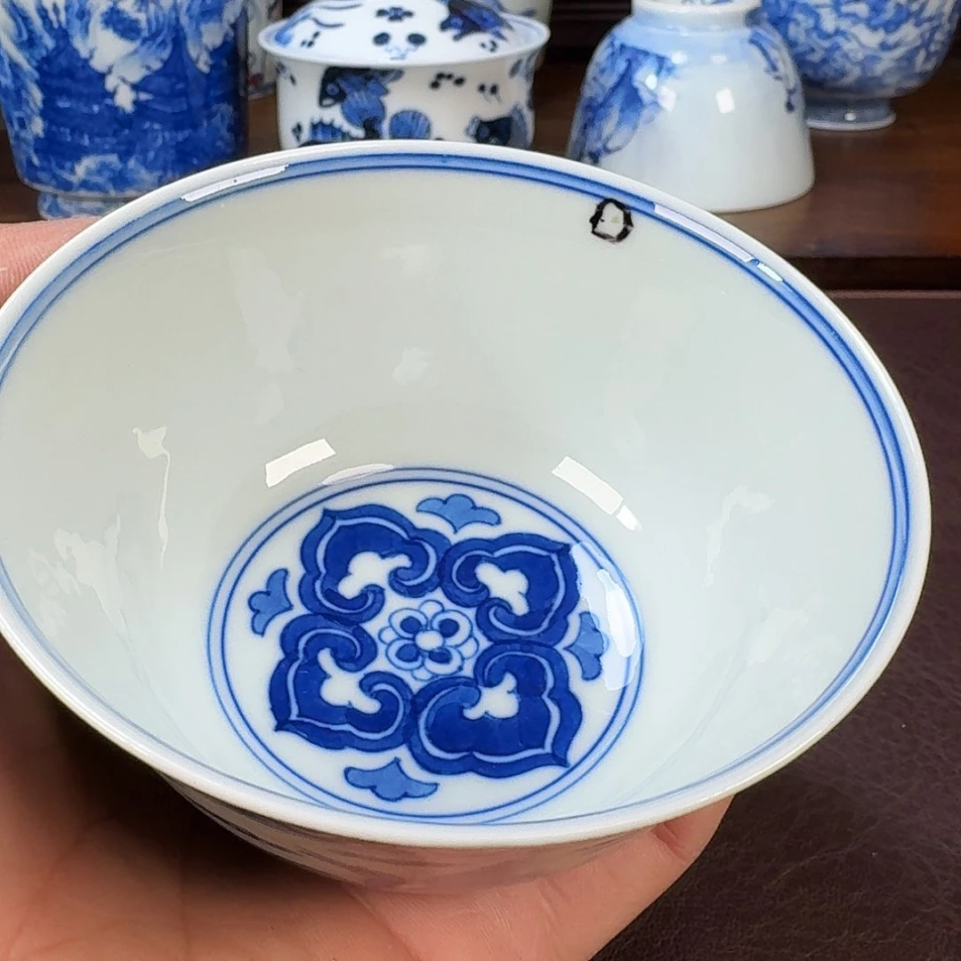 瓷片你****烤当代景德镇陶瓷手绘茶具