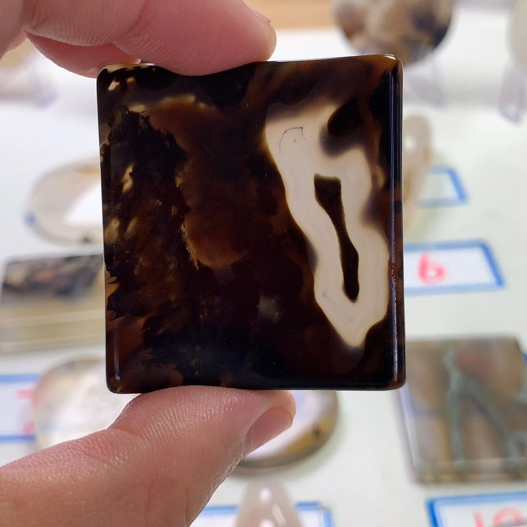 未镶嵌玛瑙/玉髓珠宝半成品