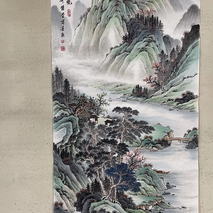 国画国画作品集的故事