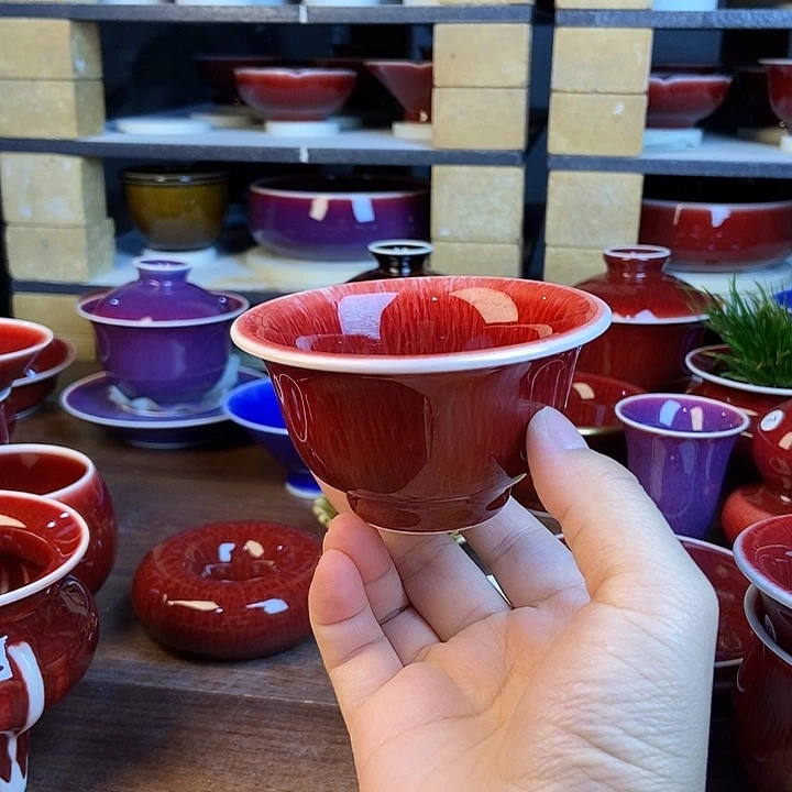 陶瓷景德镇名陶坊原矿郎红