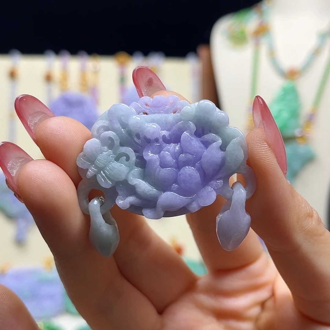 翡翠未镶嵌颈饰天然翡翠