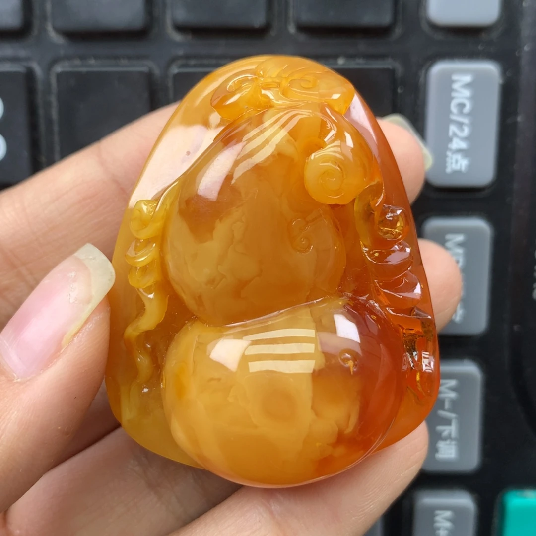 琥珀未镶嵌珠宝奇石