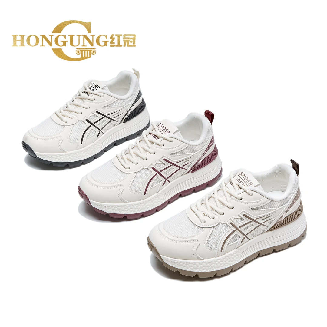 2025新款 | 红冠轻底厚底阿甘鞋休闲复古运动鞋637