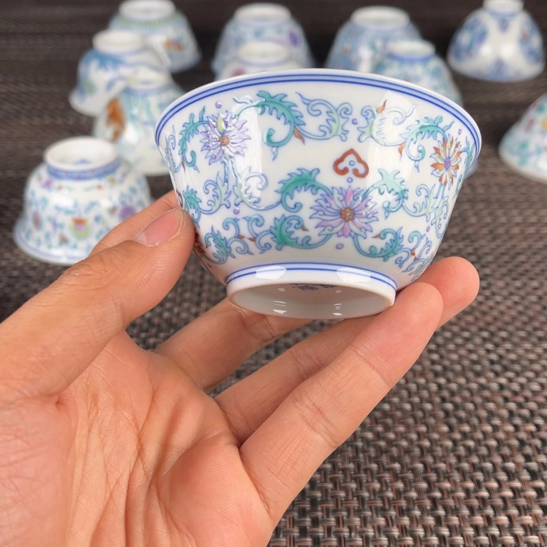 瓷片景德镇陶瓷杯子