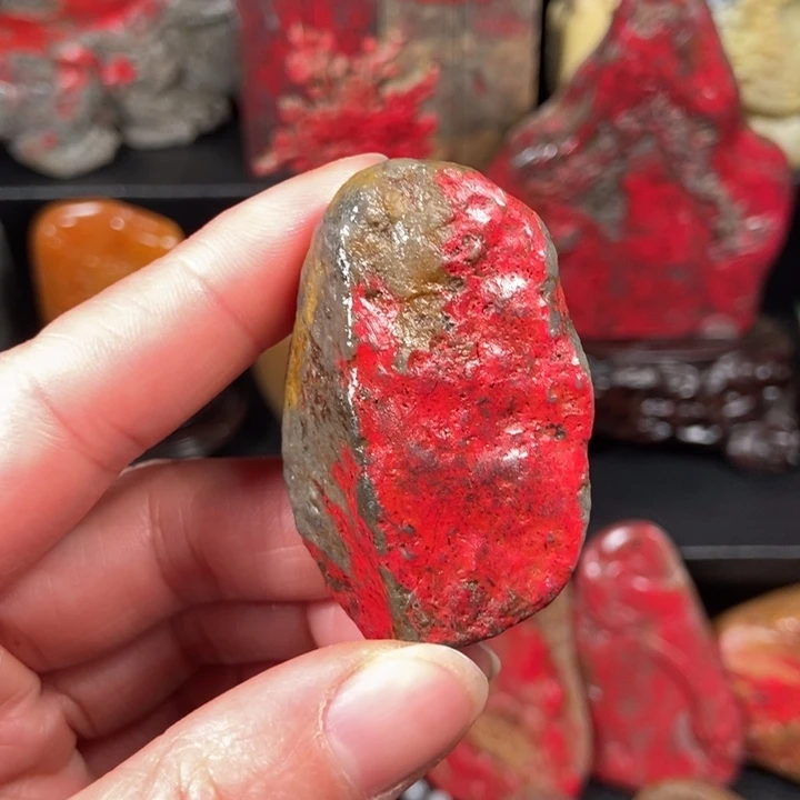 昌化鸡血石昌化鸡血石原石