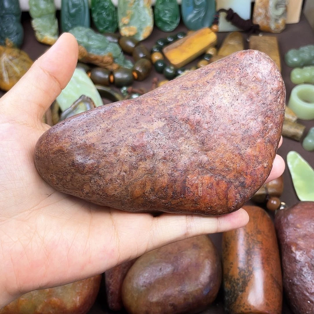 岫岩河磨玉（透闪石质玉）未镶嵌挂件