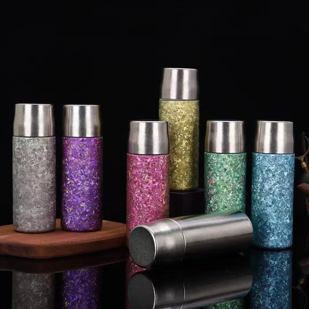 纯钛茶杯冰霸杯网红爆款2025最新款上班族女生随行杯泡茶防摔杯