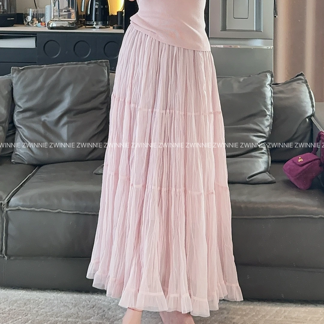 Zwinnie/詹维尼【褶皱半裙】 WLJ202501