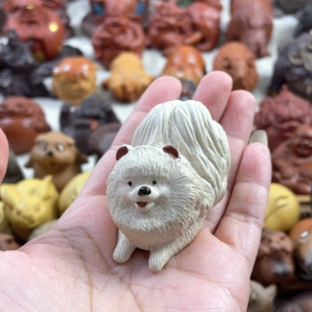 【闪购商品】紫砂茶宠紫砂博美