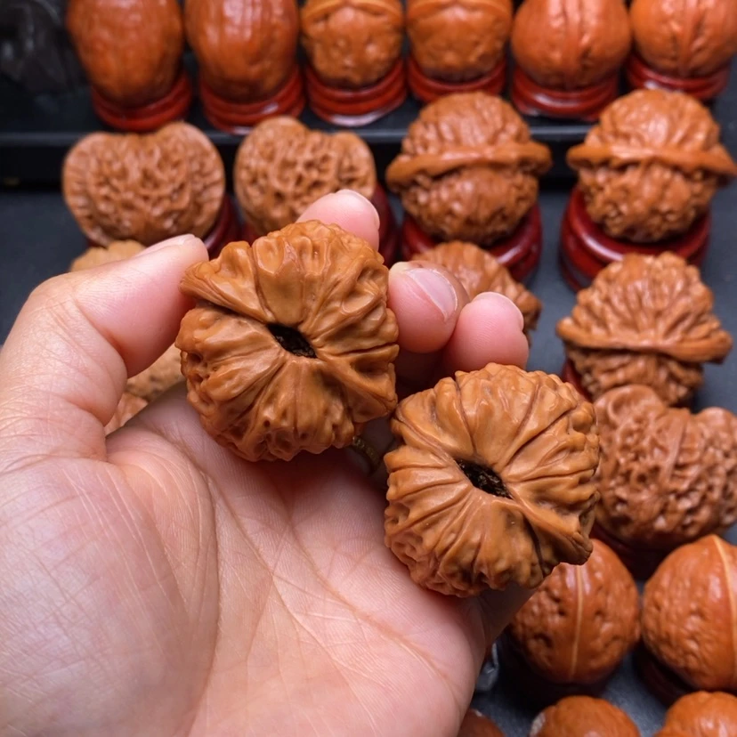 【闪购商品】文玩核桃把件38平谷大团圆