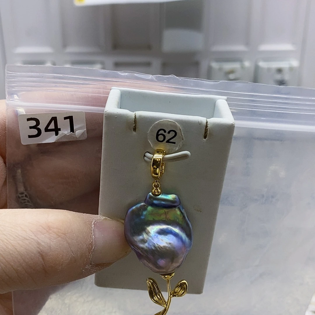 颈饰合金淡水珍珠
