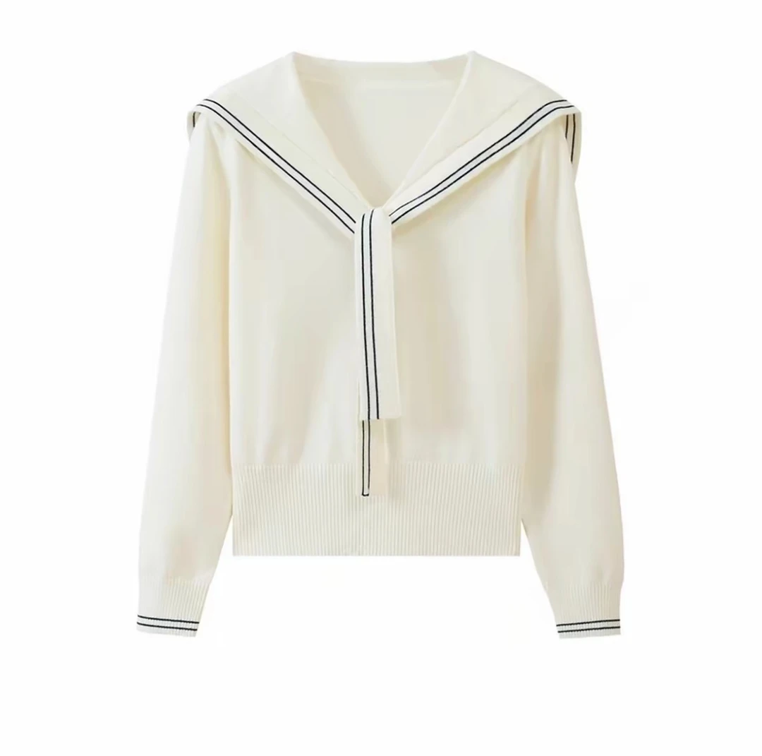 【现货+运费险】高货女装韩系学院风2025秋季针织衫毛衣百搭上衣