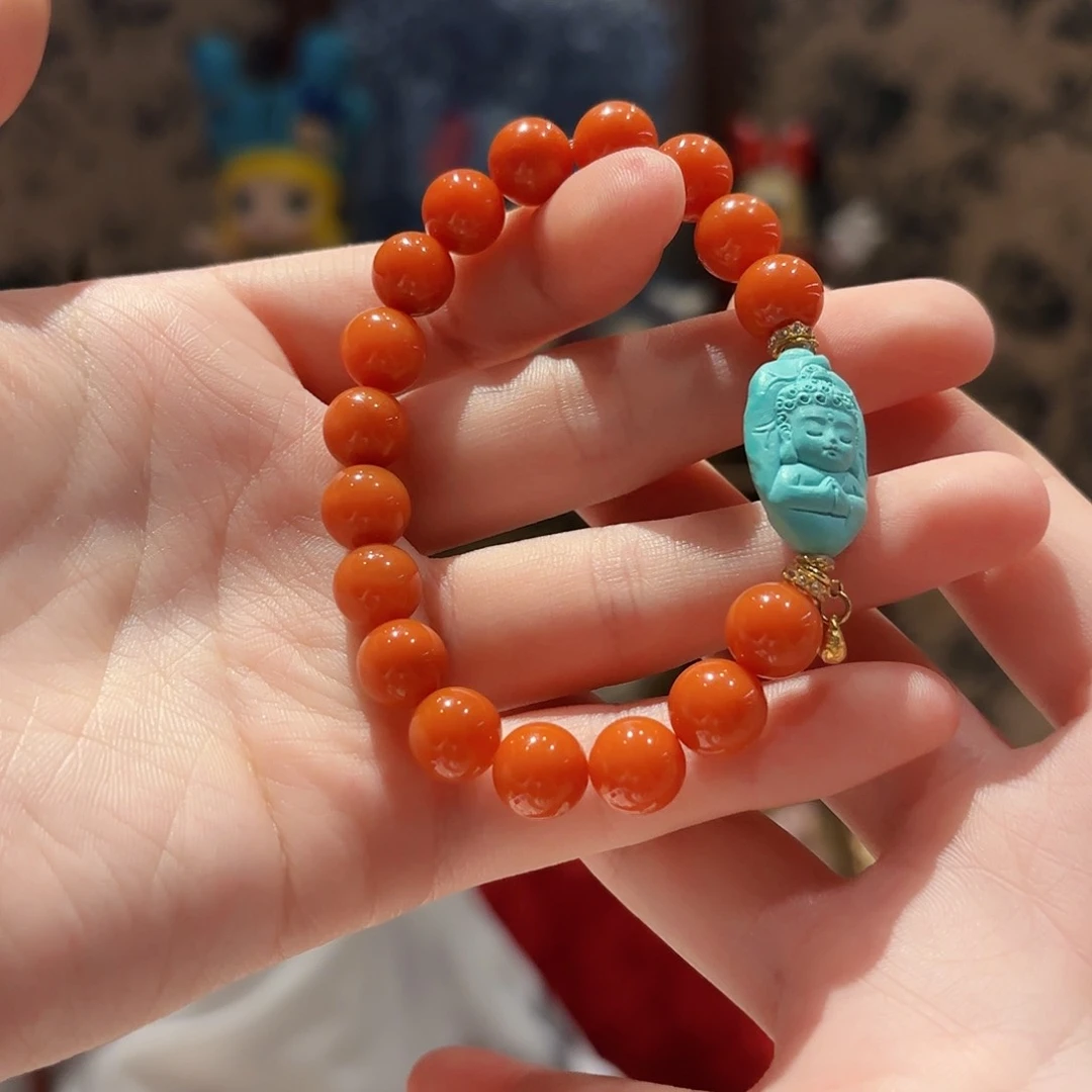 未镶嵌手链南红玛瑙