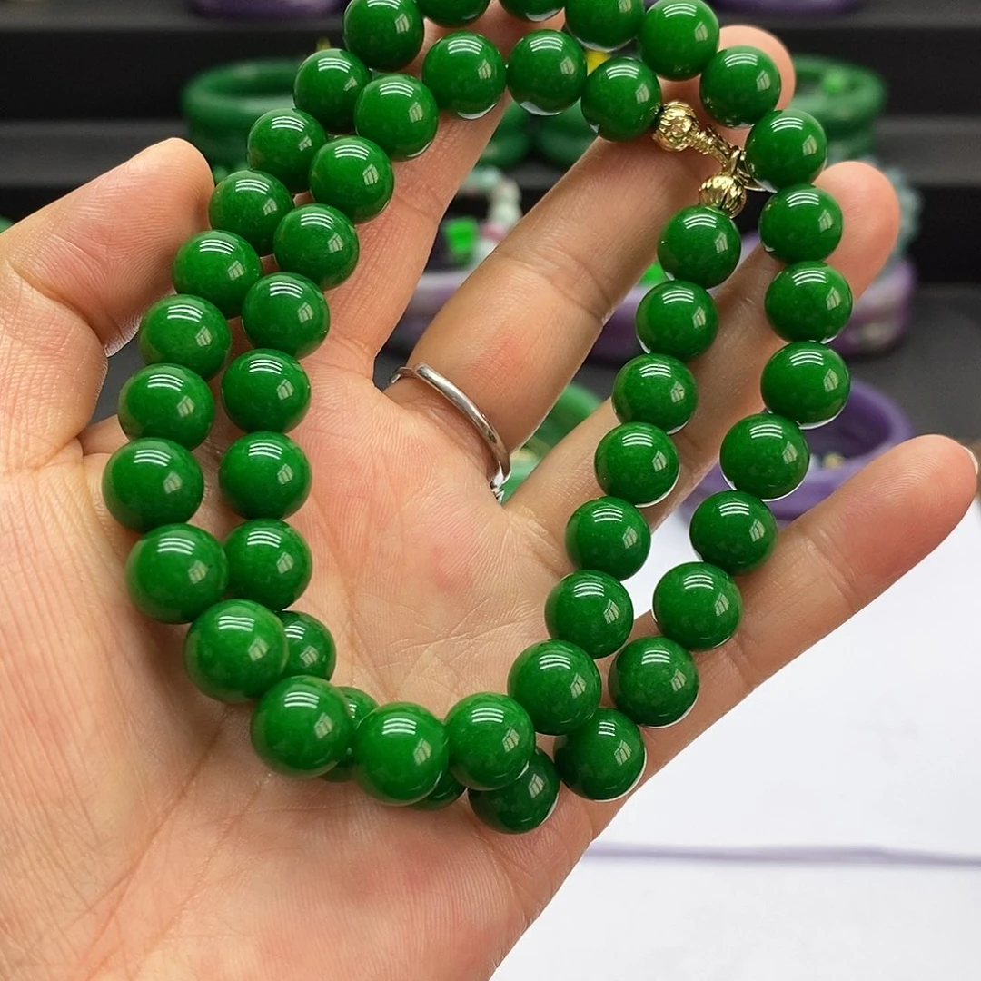 项链未镶嵌石英质玉