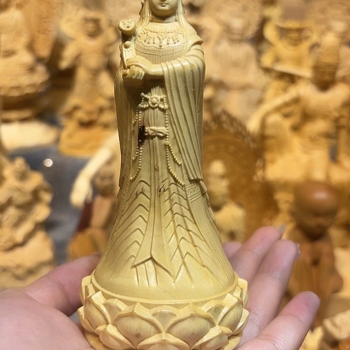 黄杨木黄杨木瑕疵妈祖