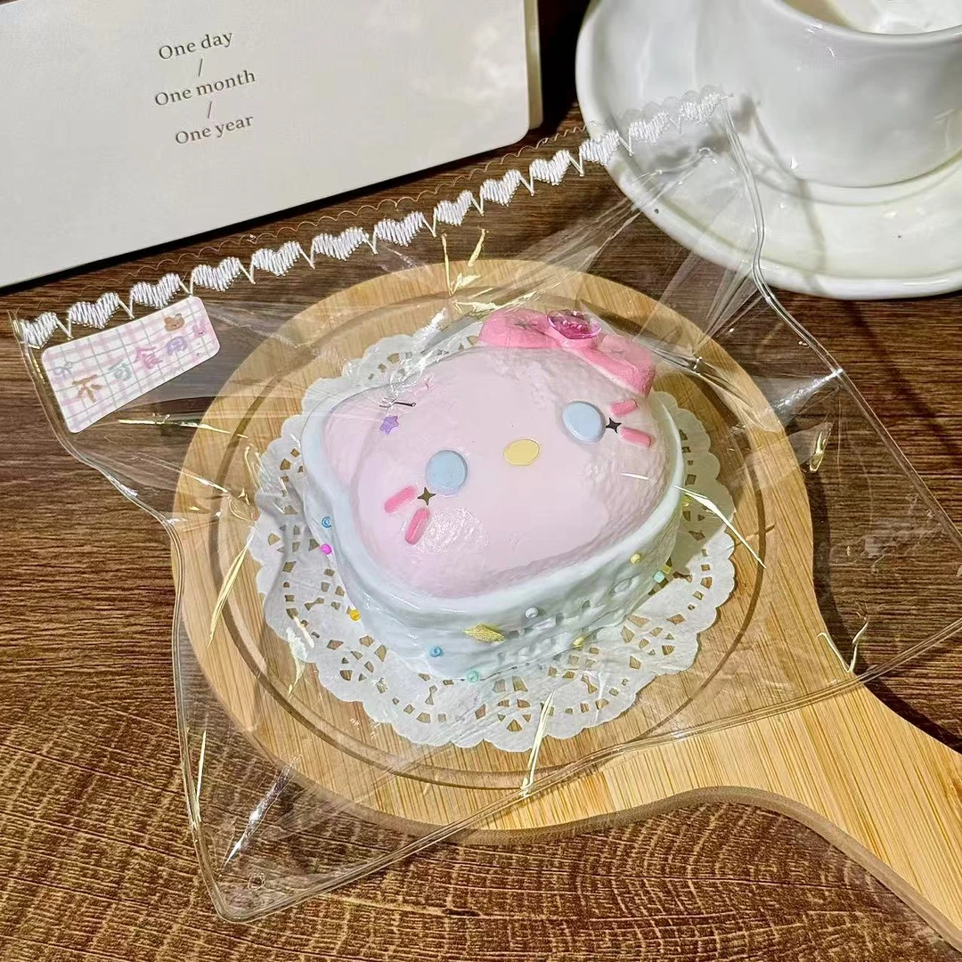 【软黄油】少女心事KT蛋糕 210g±15g 纯手工硅胶捏捏乐解压玩具
