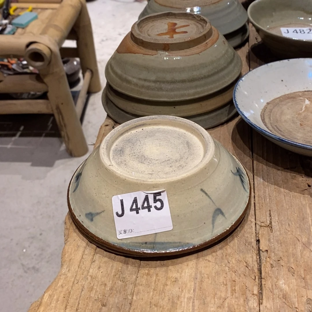 @*元445青花壶承碗一个