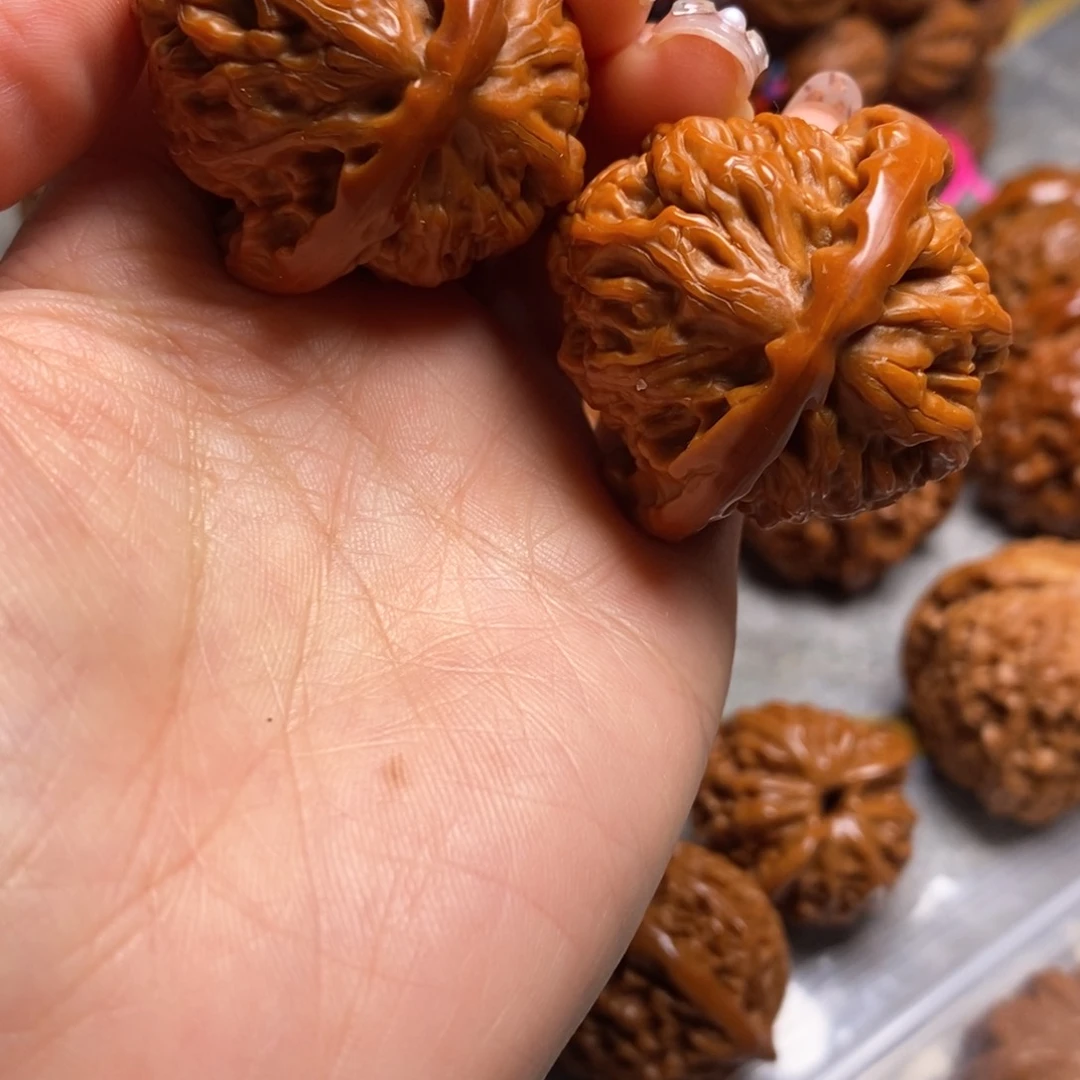 吊坠文玩核桃羽*