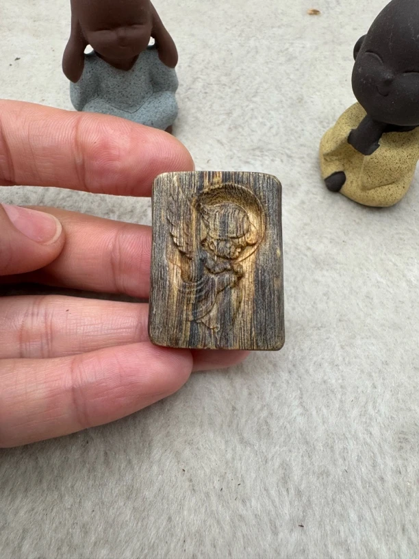 福利款（小精致）奇楠沉香天使吊坠5克➕（宽26mm✖️长33mm✖️厚8mm）