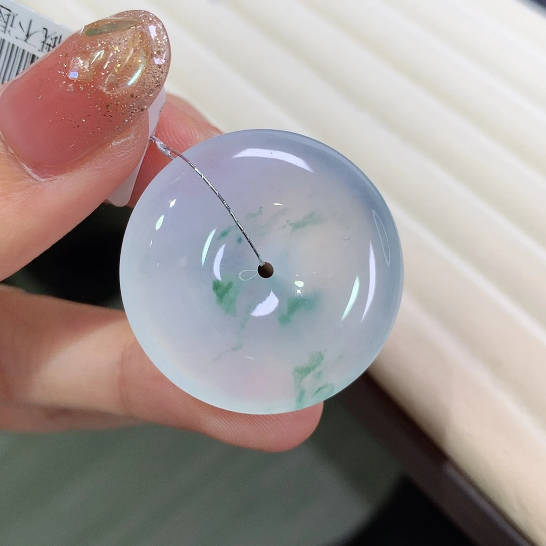 翡翠未镶嵌颈饰29.4-5.9