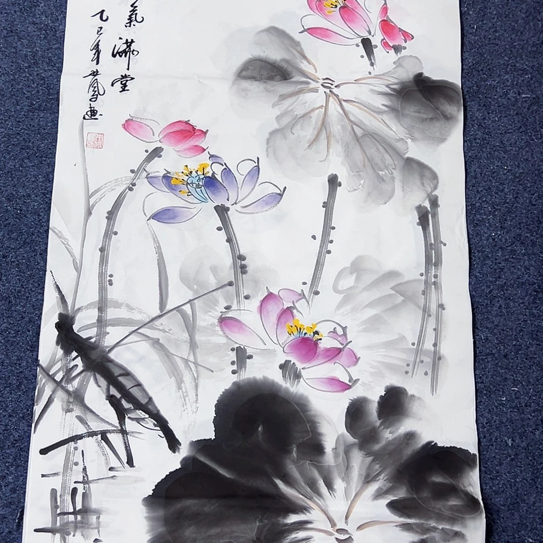国画事事顺心如意万事如意