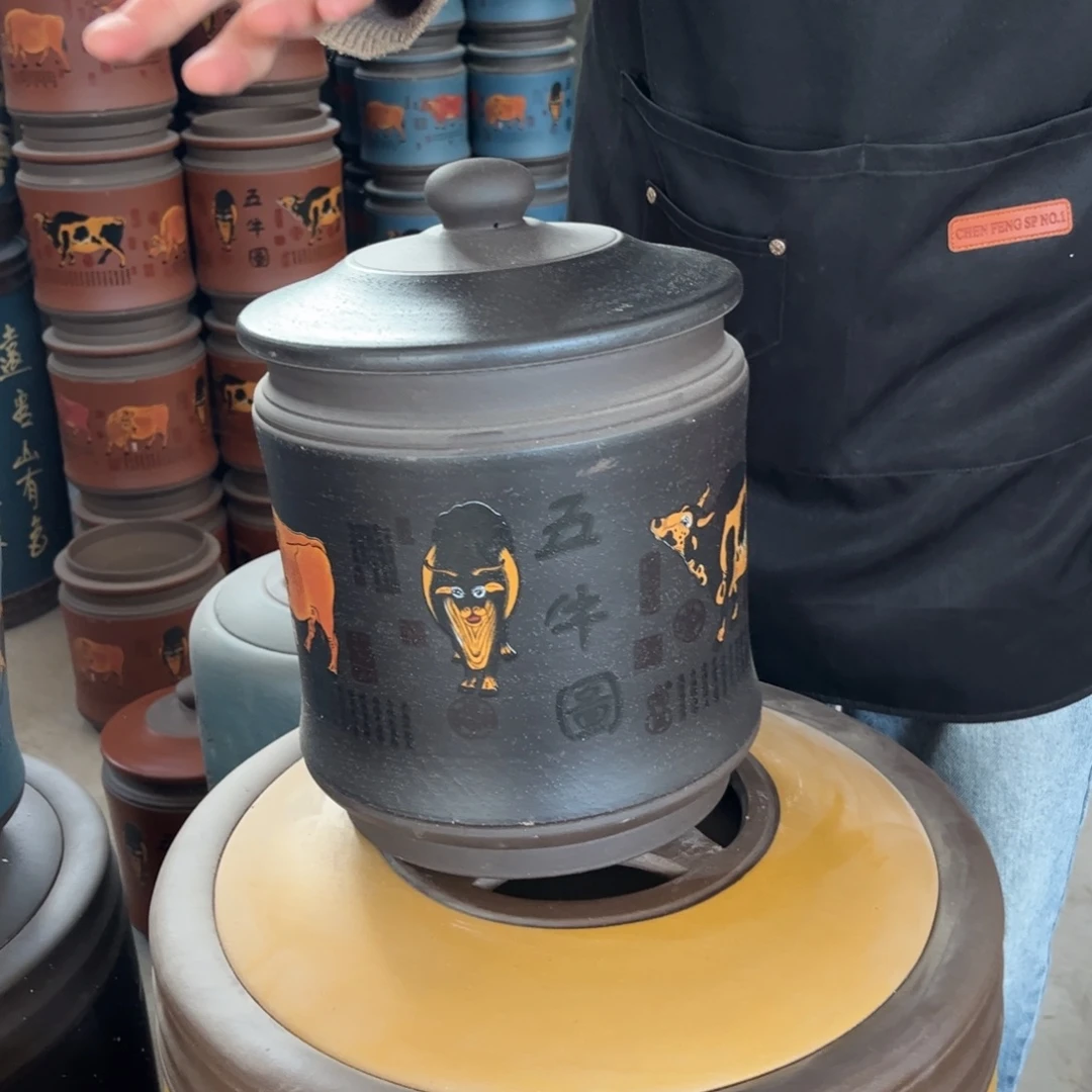 茶叶罐紫砂8 饼茶叶罐