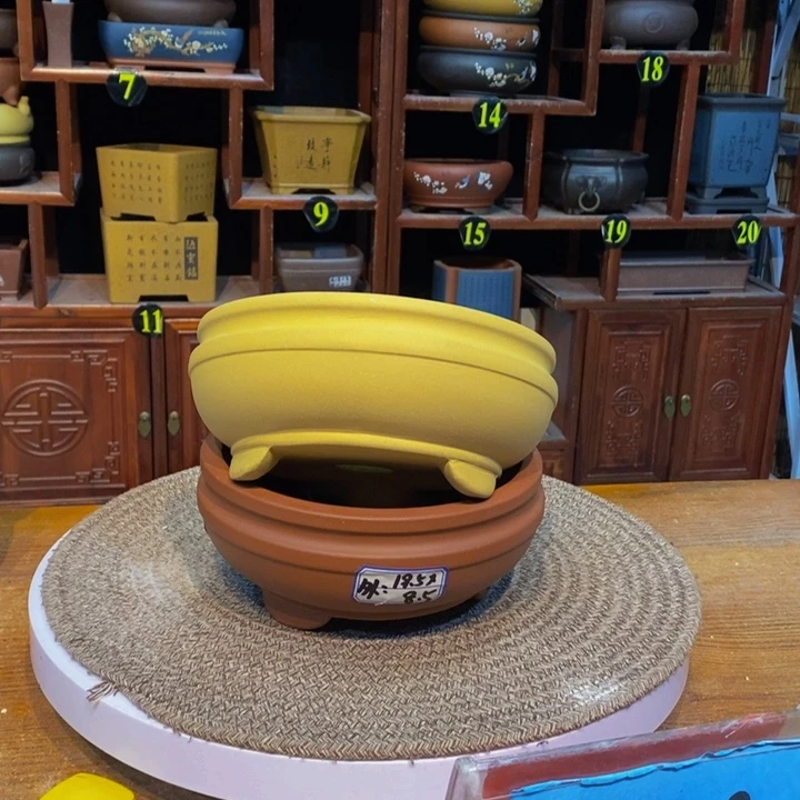 紫砂花盆紫砂艺术