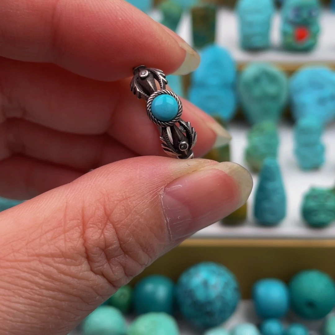 绿松石未镶嵌配饰